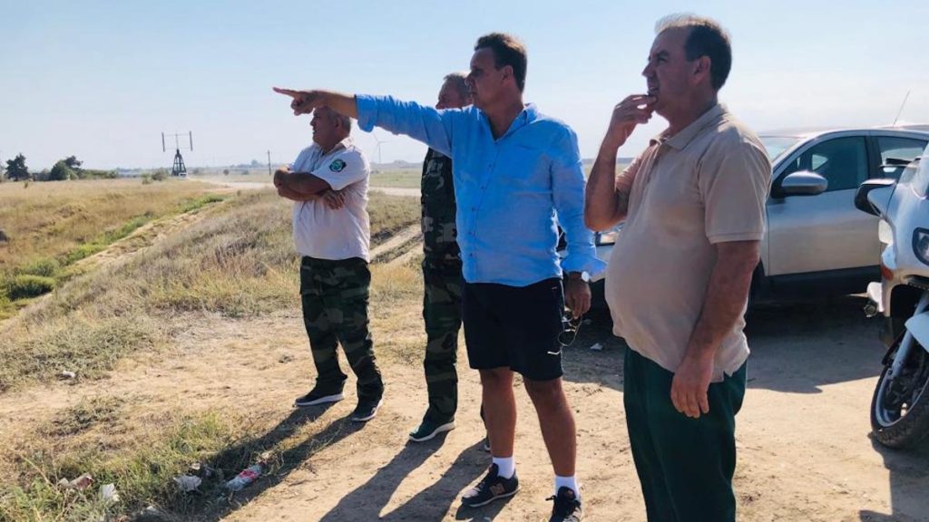 Guvernatorul ARBDD a inspectat plaja Vadu. FOTO ARBDD