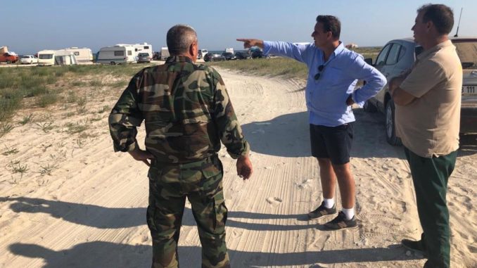 Guvernatorul ARBDD a inspectat plaja Vadu. FOTO ARBDD