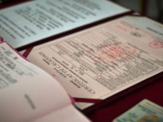 Certificat de căsătorie. FOTO realitatea.net