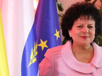 Mariana Gâju, primarul comunei Cumpăna. FOTO Adrian Boioglu