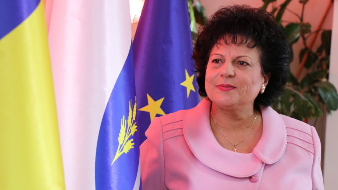 Mariana Gâju, primarul comunei Cumpăna. FOTO Adrian Boioglu