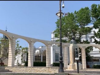 Camere de supraveghere și internet wi-fi gratuit pe faleza de la Cazinou. FOTO Primăria Constanța