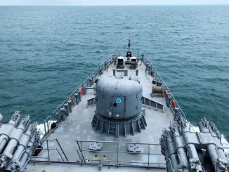 Instruire româno-ucraineană pe mare. FOTO SMFN