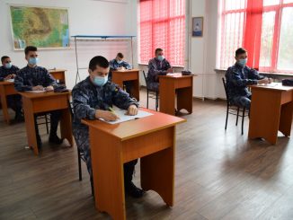 Elevii de la Școala Militară de Maiștri Militari a Forțelor Navale au revenit la școală. FOTO SMFN
