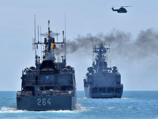 Trageri de luptă și alte acțiuni complexe de instruire. FOTO Forțele Navale