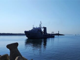 Echipajul navei „Alexandru Cătuneanu” a revenit acasă din Marea Ionică. FOTO SMFN