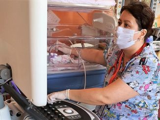 Secția de Neonatologie de la Constanța a fost dotată cu un ecograf de ultimă generație. FOTO Asociația Dăruiește Aripi
