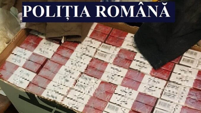 Peste 170.000 de țigarete de contrabandă, indisponibilizate de polițiștii BCCO