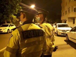 Acțiune a polițiștilor privind respectarea măsurilor de prevenire a răspândirii COVID-19
