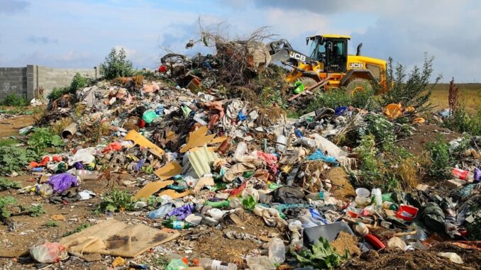 Groapa de gunoi improvizată în zona Oierie, desființată. FOTO Primăria Constanța