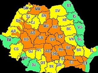 ANM a extins avertizarea meteo de vreme severă