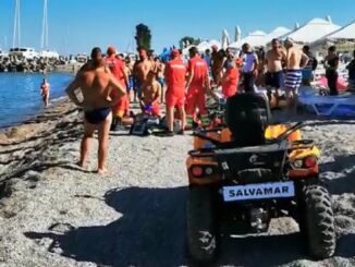 Bărbat de aproximativ 50 de ani, înecat pe o plajă din Eforie Nord