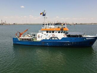 Specialiștii ABADL, în vizită de lucru în bazinul hidrografic al Dobrogei cu nava Marina I
