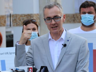 Stelian Ion, candidatul USR la Primăria Constanța. FOTO Adrian Boioglu