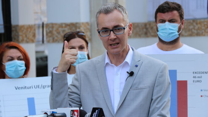 Stelian Ion, candidatul USR la Primăria Constanța. FOTO Adrian Boioglu