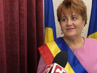 Dorinela Irimia, primarul comunei Saraiu. FOTO Liliana Boioglu