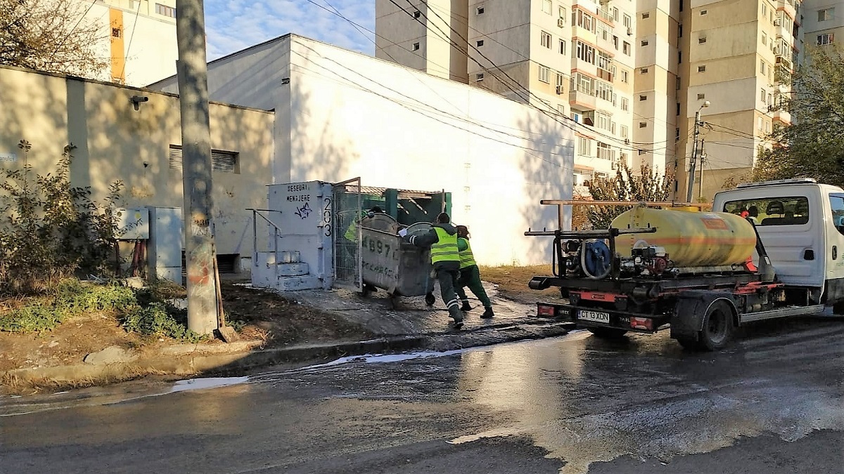 FOTO Angajații Polaris, alături de cei ai DGSP Constanța, au încheiat curățenia în a doua zonă de intervenție din oraș