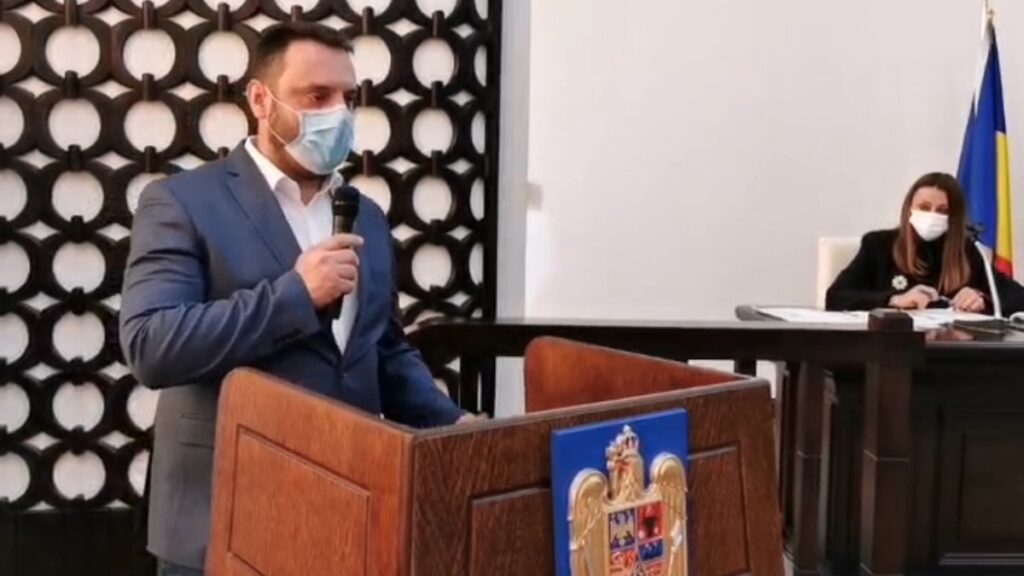 Florin Cocargeanu, viceprimar al Constanței. FOTO Captură Video