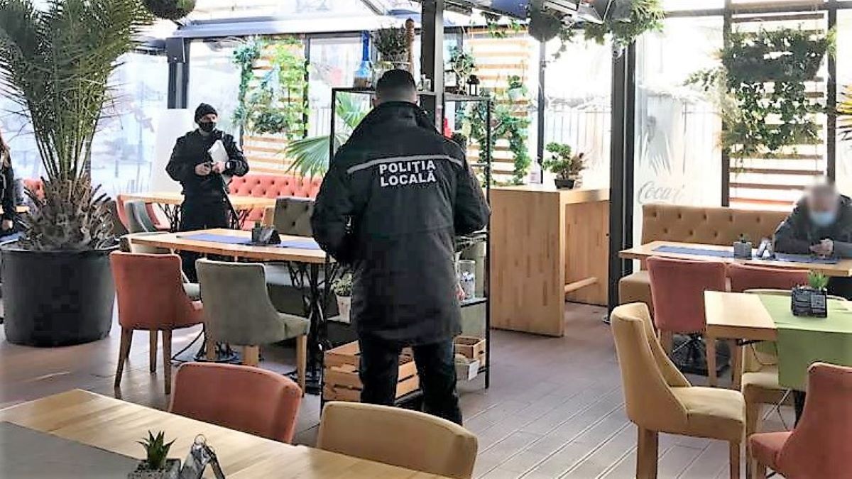 Amenzi de peste 150.000 de lei, aplicate, în 24 de ore, de polițiștii locali constănțeni la terase din oraș