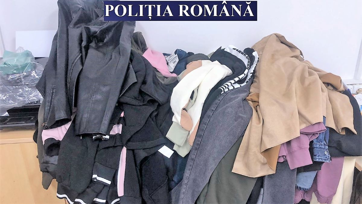 Trei bărbați din Negru Vodă, reținuți într-un dosar de furt de articole vestimentare