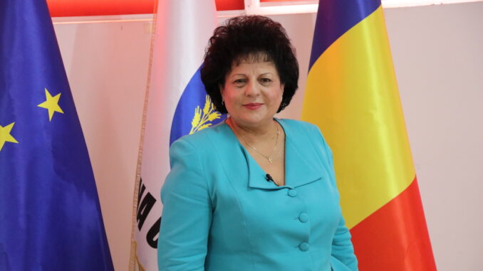 Mariana Gâju, primarul comunei Cumpăna. FOTO Adrian Boioglu