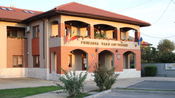 Primăria Valu lui Traian. FOTO Adrian Boioglu