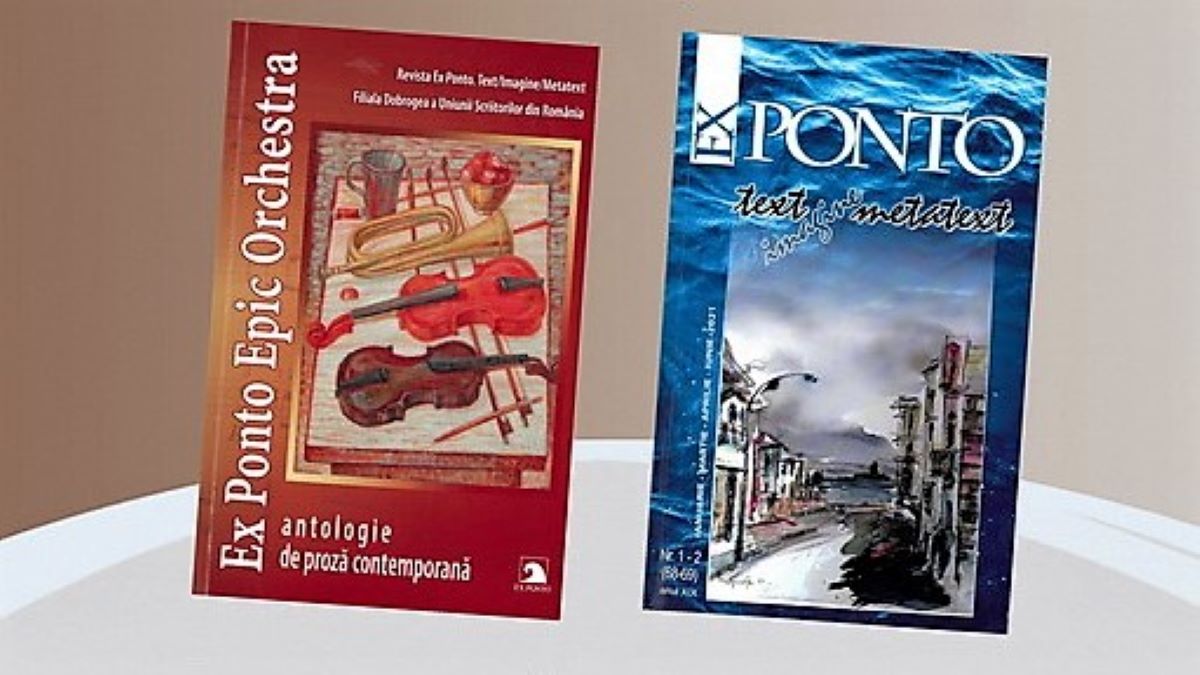 Dublă lansare Ex Ponto la Biblioteca Județeană „Ioan N. Roman” din Constanța