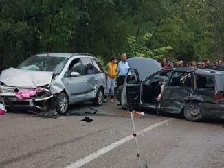 Accident rutier la Băneasa. FOTO ISU Dobrogea
