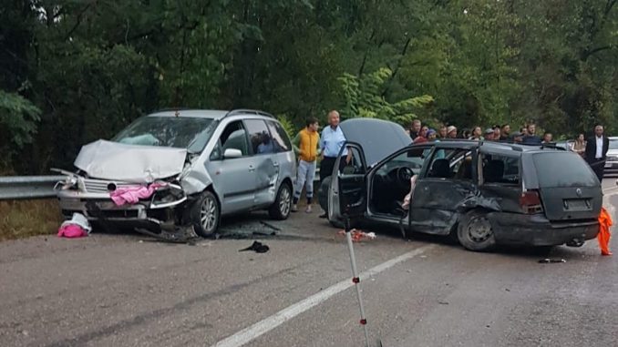 Accident rutier la Băneasa. FOTO ISU Dobrogea