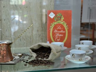 Expoziție cu și despre cafea, la Constanța. FOTO Biblioteca IN Roman Constanța