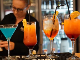 Cocktails pentru petrecerea de Revelion, la Constanța. FOTO Adrian Boioglu