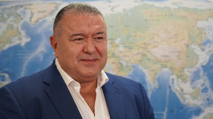 Mihai Daraban, președintele Camerei de Comerț a României și CCINA Constanța. FOTO Adrian Boioglu