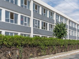 Lucrări de reabilitare a școlilor din Murfatlar. FOTO Paul Alexe / CTnews.ro