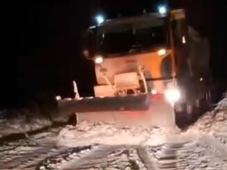 Deszăpeziri pe drumurile județene din Constanța. FOTO IPC