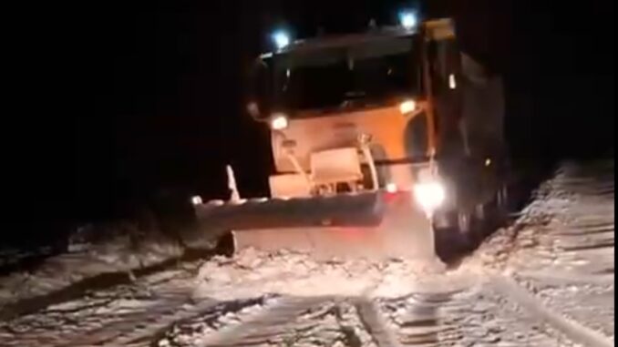 Deszăpeziri pe drumurile județene din Constanța. FOTO IPC