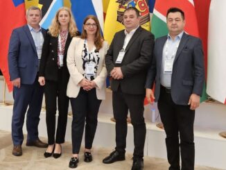 Varol Amet, la cea de-a 150-a Adunare a Uniunii Interparlamentare din Uzbekistan. FOTO UDTTMR