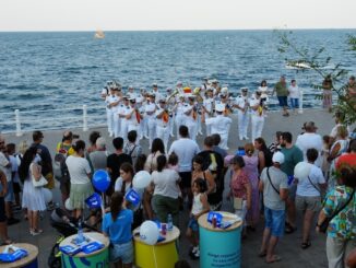 Fanfara Forțelor Navale, în concert. FOTO Ovidiu Oprea / CTnews.ro