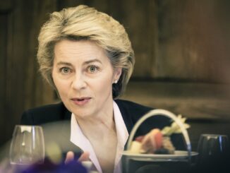 Ursula von der Leyen, Președintele Comisiei Europene. FOTO Kuhlmann /MSC / Wikimedia