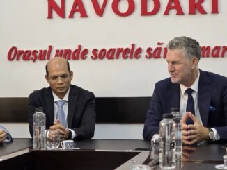 Ambasadorul Indiei, în vizită la Năvodari. FOTO Primăria Năvodari
