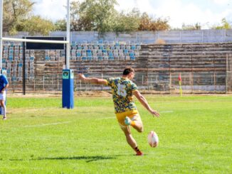 Ediția inaugurală "Năvodari Rugby 7s Mania" pregătită de start. FOTO Facebook Clubul Sportiv Năvodari