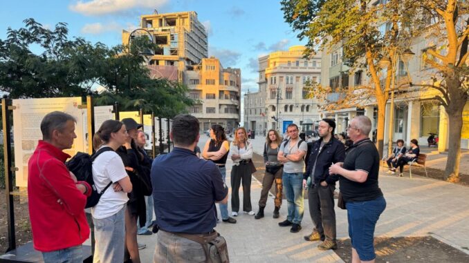 Studenți și profesori de la Secția de Arheologie Preistorică și Istorie Veche a Universității din Bonn, Germania, în vizită la Constanța. FOTO Facebook MINAC