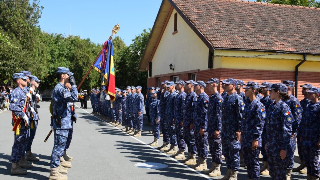 Deschidere de an școlar la Școala Militară de Maiștri Militari a Forțelor Navale. FOTO Forțele Navale Române