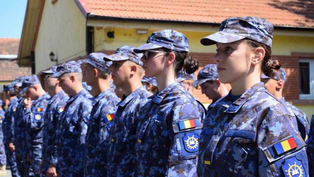 Deschidere de an școlar la Școala Militară de Maiștri Militari a Forțelor Navale. FOTO Forțele Navale Române