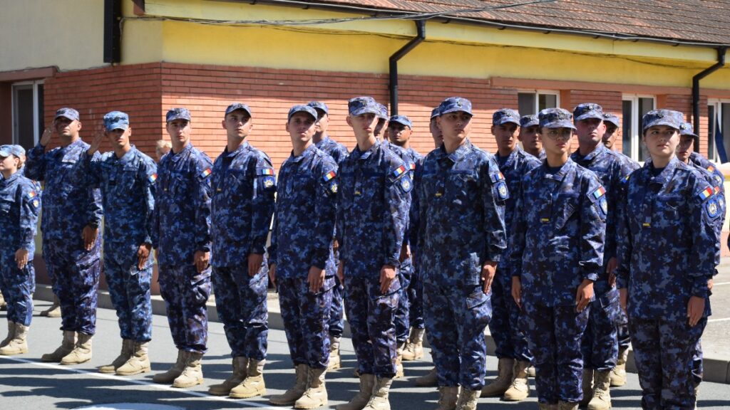 Deschidere de an școlar la Școala Militară de Maiștri Militari a Forțelor Navale. FOTO Forțele Navale Române