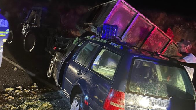 Accident mortal la Bugeac. FOTO ISU Dobrogea