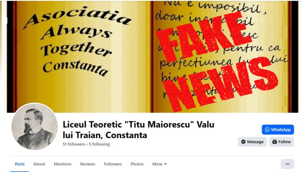 Primăria Valu lui Traian combate știrea falsă privind înființarea liceului din localitate. FOTO Facebook