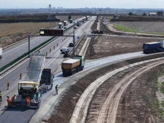 Lucrările la noul nod rutier ar trebui să fie gata până la 31 octombrie 2025. FOTO Primăria Cumpăna