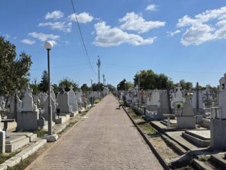 Cimitirul din Năvodari urmează să fie extins și modernizat. FOTO Facebook Florin Chelaru