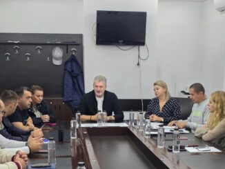 Comitetul Local pentru Situații de Urgență al Orașului Năvodari, convocat în ședință. FOTO Facebook Florin Chelaru