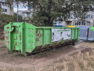 Containerul verde destinat deșeurilor voluminoase revine în cartiere. FOTO Polaris M Holding